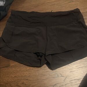 lululemon athletica Black Athletic Shorts